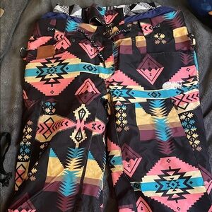 Women's Multicolor Patterned Pants